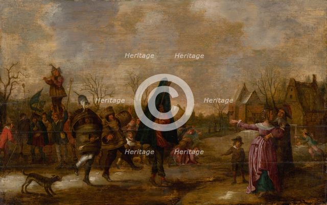 Carnival Procession, 1660-1680. Creator: Unknown.
