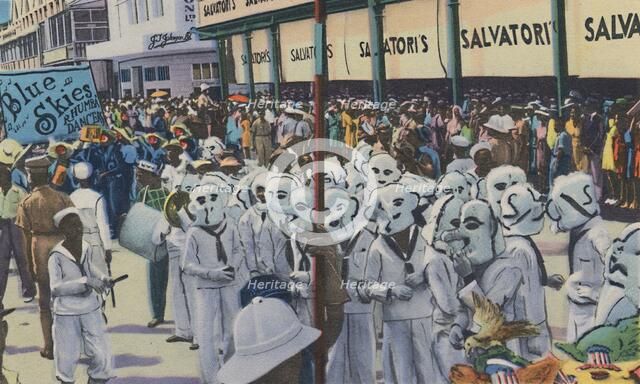 'Carnival, Trinidad, B.W.I.', c1940s. Creator: Unknown.