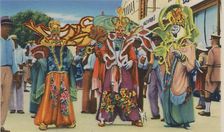 Carnival, Trinidad, B.W.I. c1940s. Creator: Unknown