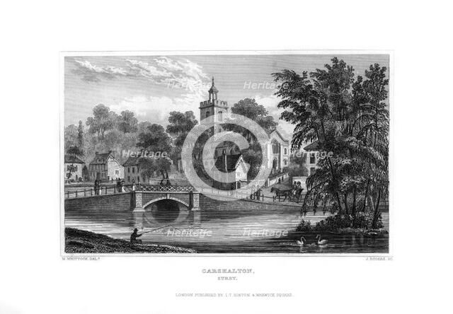Carshalton, Surrey, 1829.Artist: J Rogers