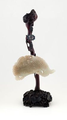 Carp pendant with stand, 19th century. Creator: Unknown