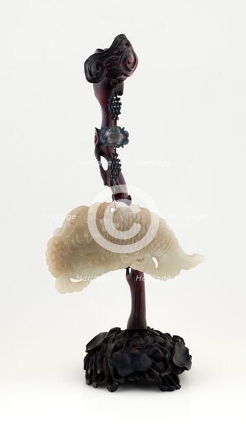 Carp pendant with stand, 19th century. Creator: Unknown.
