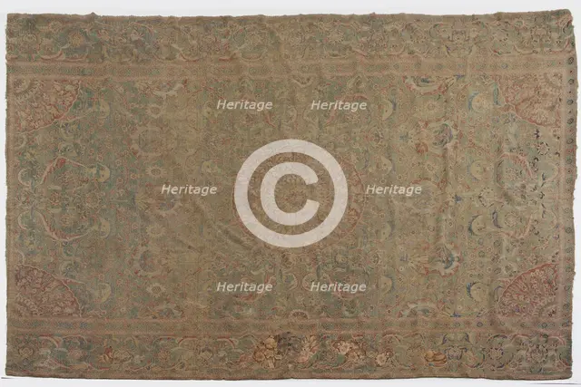 Carpet, 1650-1700. Creator: Unknown.