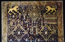 Carpet, Morocco, 1675/1725. Creator: Unknown