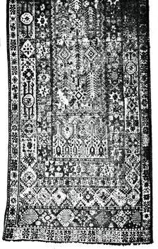 Carpet, Morocco, 1850/1900. Creator: Unknown