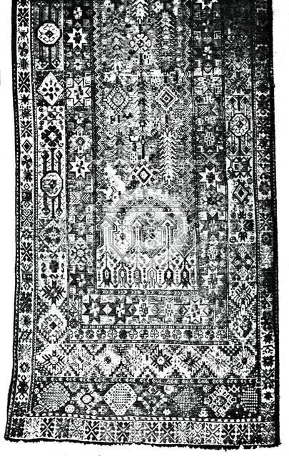Carpet, Morocco, 1850/1900. Creator: Unknown.