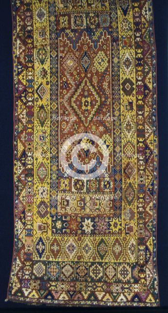 Carpet, Morocco, 1875-1900. Creator: Unknown.