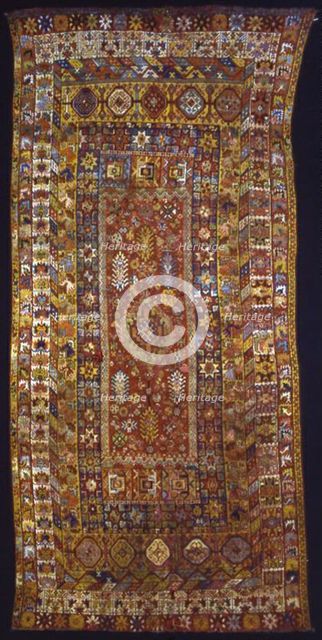 Carpet, Morocco, 1875-1900. Creator: Unknown.