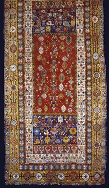 Carpet, Morocco, 1875-1900. Creator: Unknown