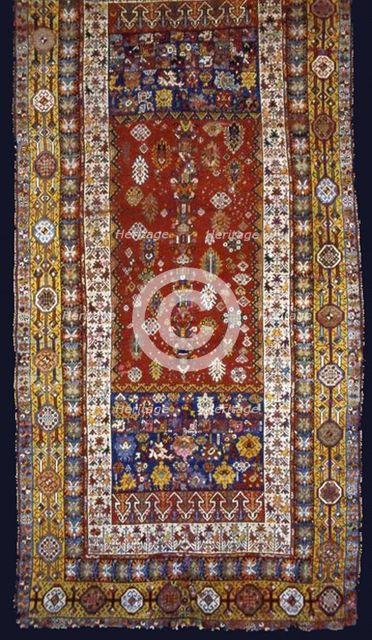 Carpet, Morocco, 1875-1900. Creator: Unknown.