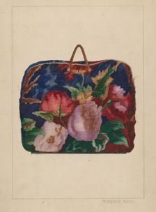 Carpet Bag, 1935/1942. Creator: Florence Earl