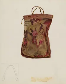 Carpet Bag, c. 1937. Creator: Edna C. Rex