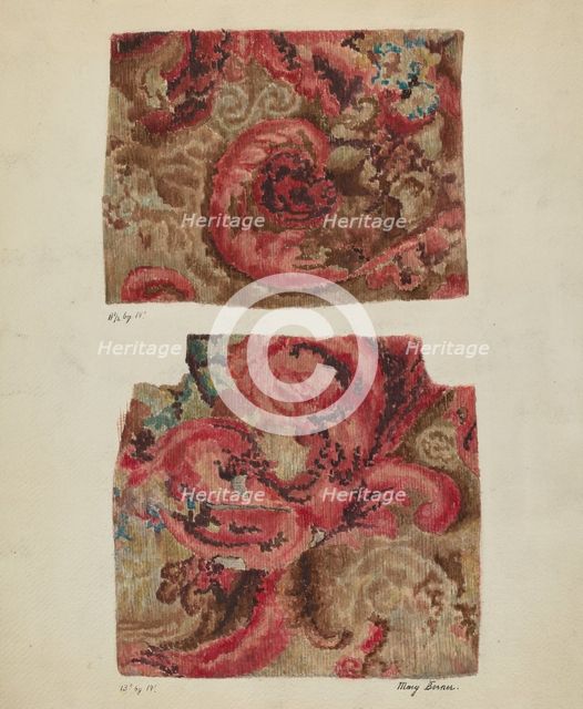 Carpet Bag, c. 1937. Creator: Mary Berner.