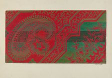 Carpet, c. 1940. Creator: Merkley, Arthur G.
