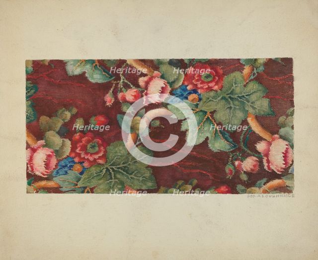 Carpet, c. 1936. Creator: George Loughridge.