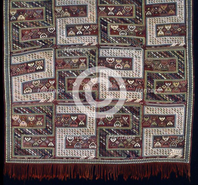 Carpet, Caucasus, 1864. Creator: Unknown.