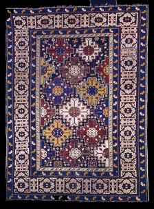 Carpet, Caucasus, 1875/1900. Creator: Unknown
