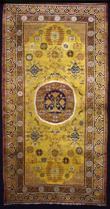 Carpet, China, Qing dynasty (1644-1911), late 18th/early 19th century. Creator: Unknown