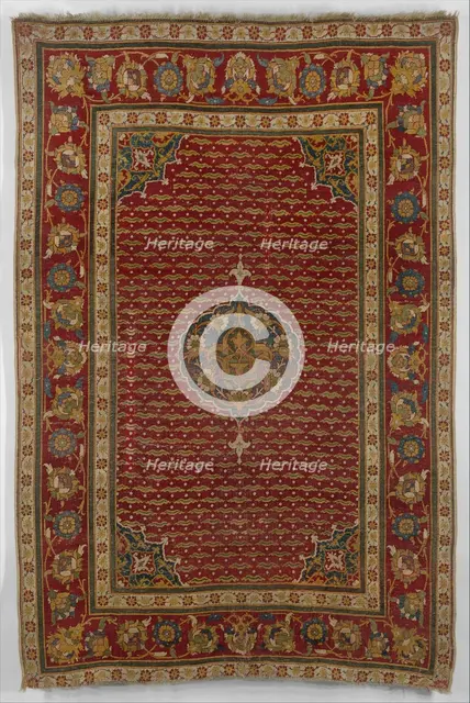 Carpet, Egypt, ca. 1550. Creator: Unknown.