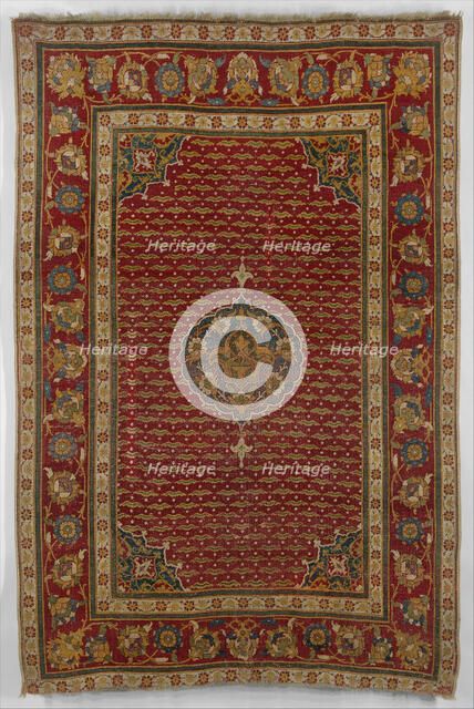 Carpet, Egypt, ca. 1550. Creator: Unknown.