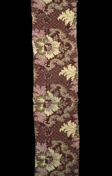 Carpet Fragment, United States, 1870s. Creator: Unknown
