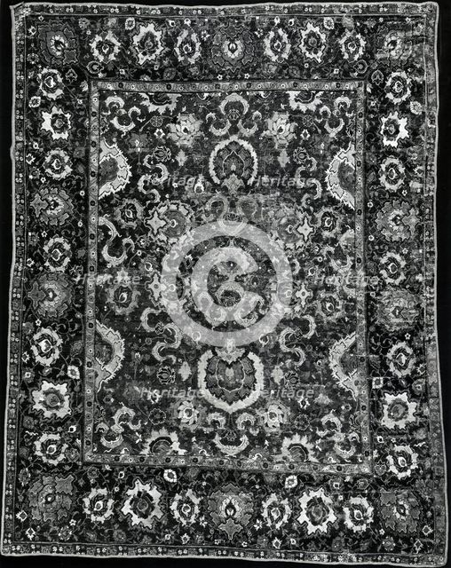 Carpet, India, 1675/1700. Creator: Unknown.