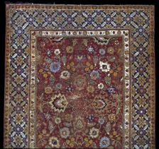 Carpet, India, Late 17th century. IMAGE QUALITY? Creator: Unknown