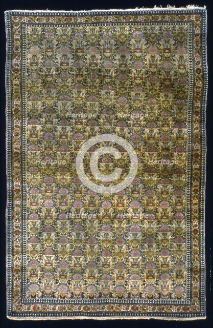 Carpet, India, Late 19th century. Creator: Unknown.