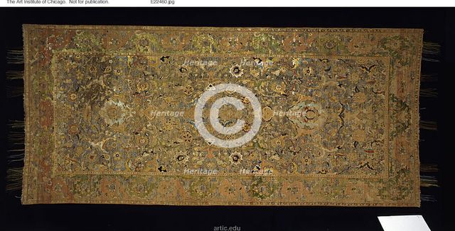 Carpet, Iran, 1601/25. Creator: Unknown.