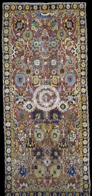 Carpet, Iran, 1601/25. Creator: Unknown.