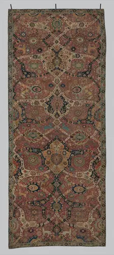 Carpet, Iran, early 17th century. Creator: Unknown