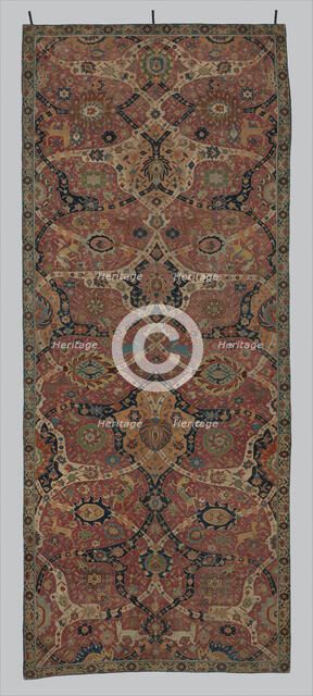 Carpet, Iran, early 17th century. Creator: Unknown.