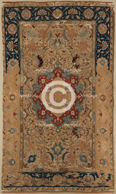 Carpet, Iran, late 16th-early 17th century. Creator: Unknown.