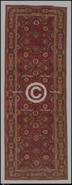 Carpet, Pakistan, mid-17th century. Creator: Unknown.