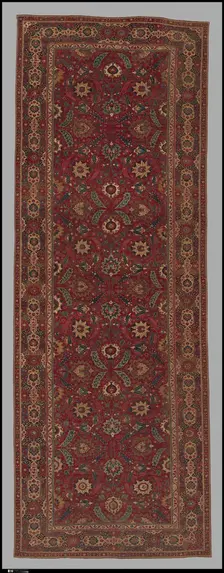 Carpet, Pakistan, mid-17th century. Creator: Unknown