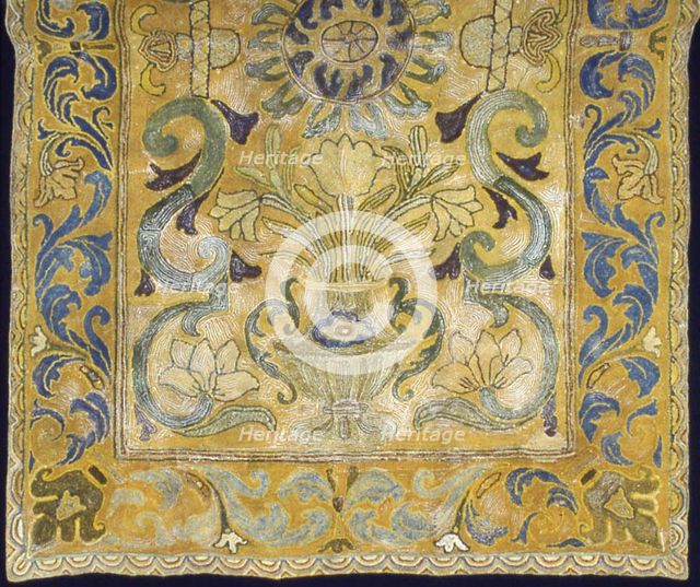 Carpet, Portugal, 18th century. Creator: Unknown.