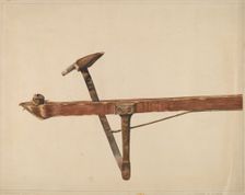 Carpet Stretcher, 1935/1942. Creator: Howard Lumbard