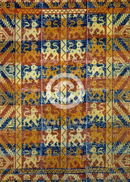 Carpet, Spain, 1775/1800. Creator: Unknown.