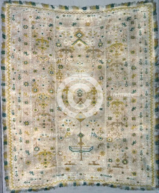 Carpet, Spain, 1785/1825. Creator: Unknown.