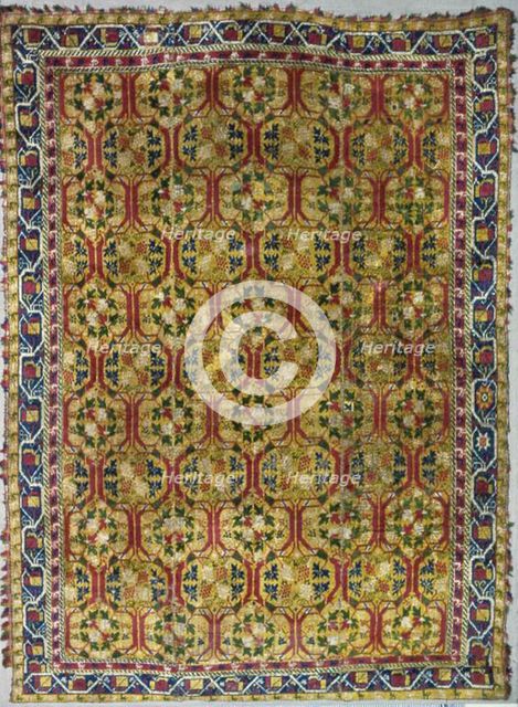 Carpet, Spain, 18th century. Creator: Unknown.