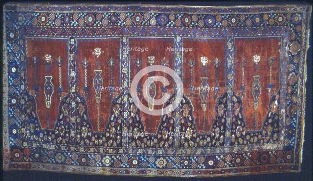 Carpet, Turkey, 1775/1800. Creator: Unknown.
