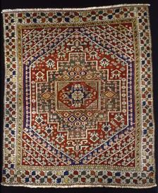 Carpet, Turkey, 1875/1900. Creator: Unknown