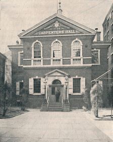 Carpenter's Hall, Philadelphia 1904