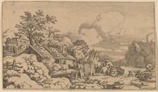 Carpenter's Hut, probably c. 1645/1656. Creator: Allart van Everdingen
