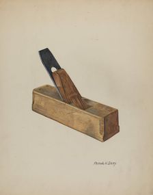 Carpenter's Small Plane, c. 1937. Creator: Frank Gray
