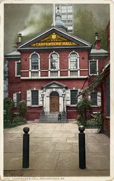 Carpenters Hall, Philadelphia, Pennsylvania, USA, 1901