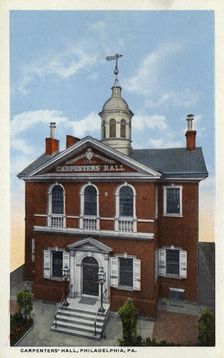 Carpenters Hall, Philadelphia, Pennsylvania, USA, 1914