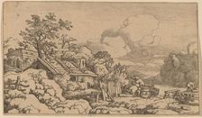 Carpenter's Hut, probably c. 1645/1656. Creator: Allart van Everdingen