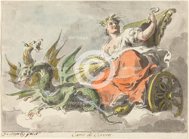 Carro di Cerere (Chariot of Ceres). Creator: Pietro de Angelis.