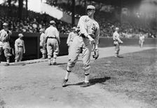 Carroll "Boardwalk" Brown, Philadelphia Al (Baseball), 1913. Creator: Harris & Ewing